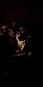 Francisco de Goya Lesende Manner painting